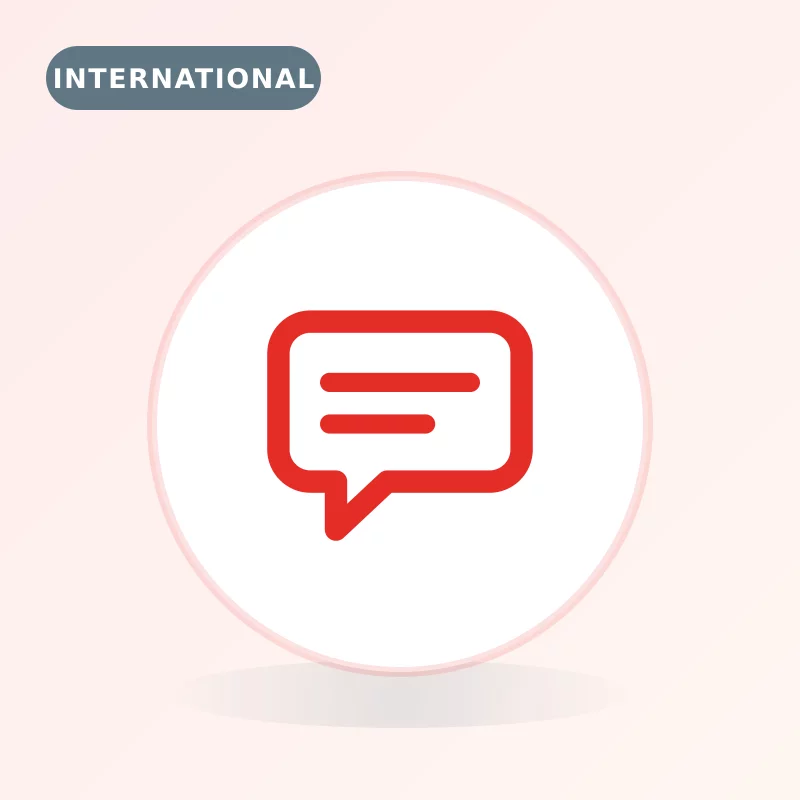 Commentaires YouTube — International, garantie 30 jours