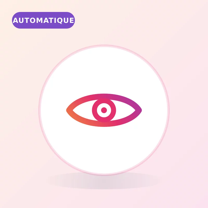 Vues Automatiques — forfait 50 vidéos, sans date d'expiration