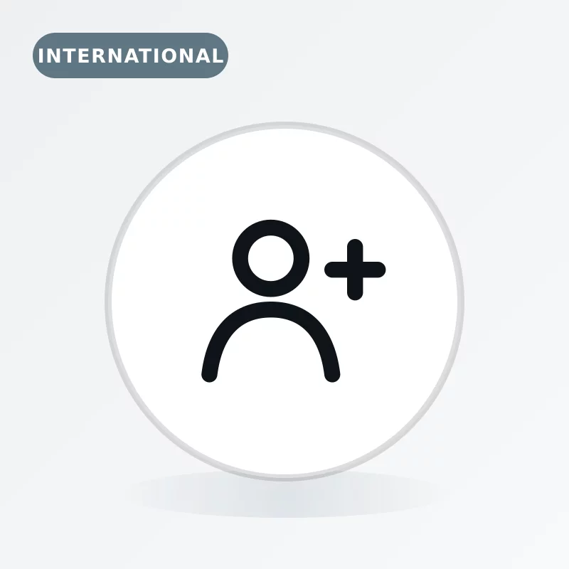 Abonnés Twitter (X) — Qualité supérieure, ciblage Europe